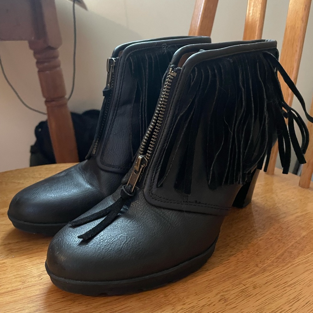 Fringe Booties